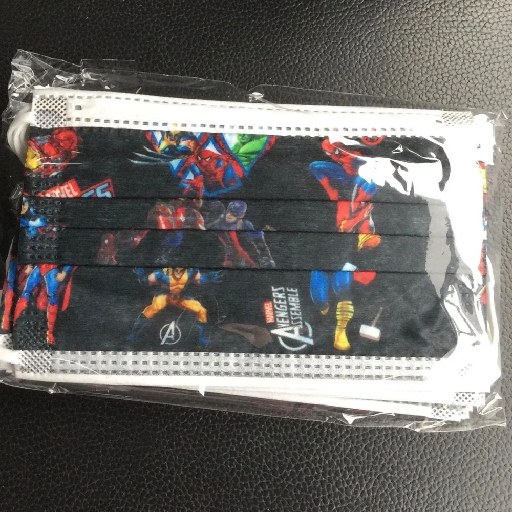 MARVEL AVENGERS KIDS DISPOSABLE FACE